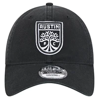 Casquette ajustable Austin FC 2025 Kickoff 9TWENTY noire New Era pour homme