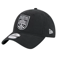 Casquette ajustable Austin FC 2025 Kickoff 9TWENTY noire New Era pour homme