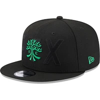 Men's New Era Black Austin FC Kick Off 9FIFTY Snapback Hat