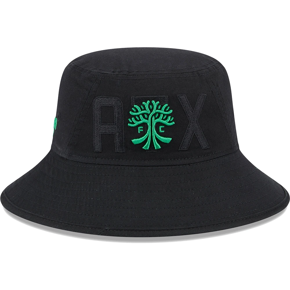 Casquette noire Austin FC Kick Off New Era pour homme