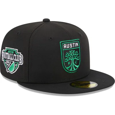 Austin FC New Era Patch 59FIFTY Fitted Hat - Black