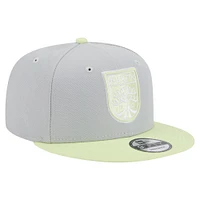 Casquette Snapback bicolore 9FIFTY Austin FC de New Era pour homme, gris