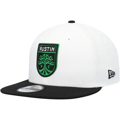 Casquette Snapback 9FIFTY bicolore Austin FC New Era blanche/noire pour homme