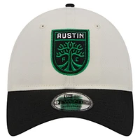 Men's New Era White Austin FC 2024 Kick Off Collection 9TWENTY Adjustable Hat