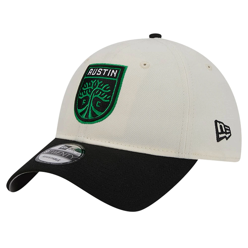 Casquette ajustable 9TWENTY New Era pour homme, blanche, Austin FC 2024 Kick Off Collection