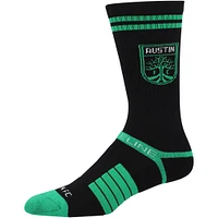 Ensemble de 3 paires de chaussettes en tricot Strideline Austin FC Premium pour hommes