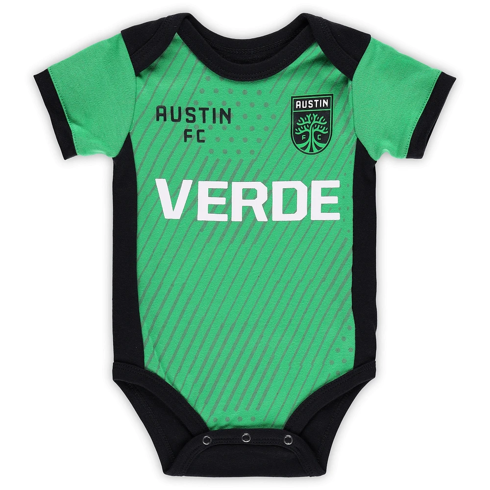 Body pour nouveau-né et nourrisson vert/noir Austin FC Field Player