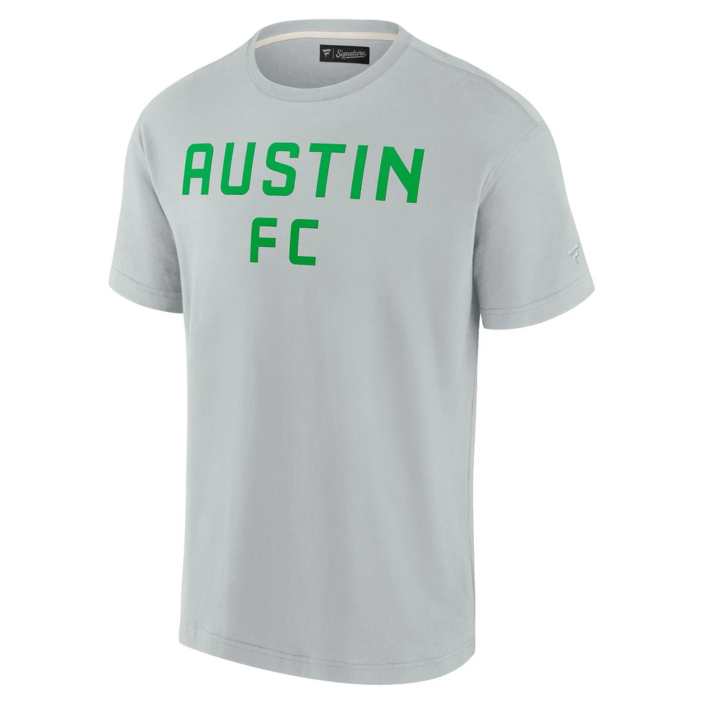 T-shirt unisexe Fanatics gris Austin FC Elements super doux à manches courtes