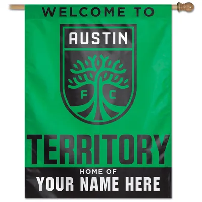 Austin FC WinCraft Personalized 27'' x 37'' One-Sided Banner