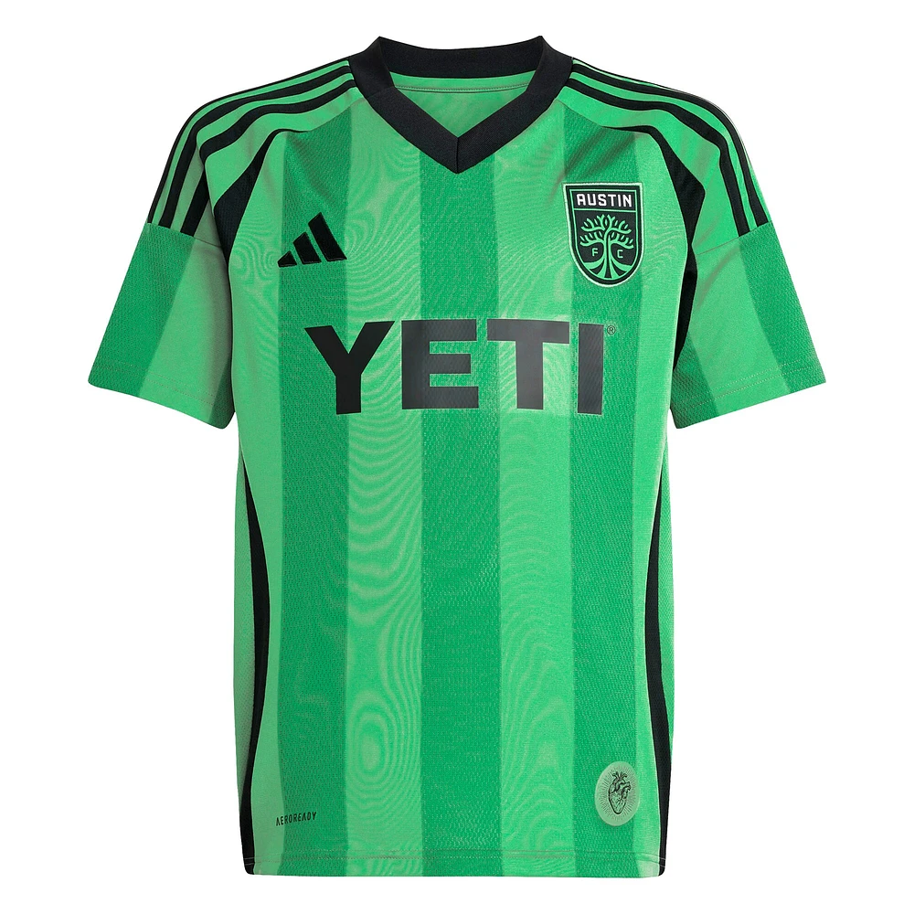 Women's adidas Brandon Vazquez Green Austin FC 2025 The Heartbeat Kit Replica Player Jersey
