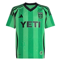 Women's adidas Brandon Vazquez Green Austin FC 2025 The Heartbeat Kit Replica Player Jersey