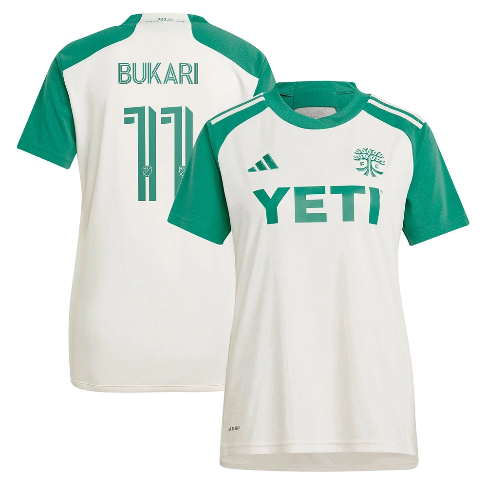 Women's adidas Osman Bukari Tan Austin FC 2024 The Armadillo Kit Replica Player Jersey