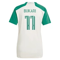 Women's adidas Osman Bukari Tan Austin FC 2024 The Armadillo Kit Replica Player Jersey