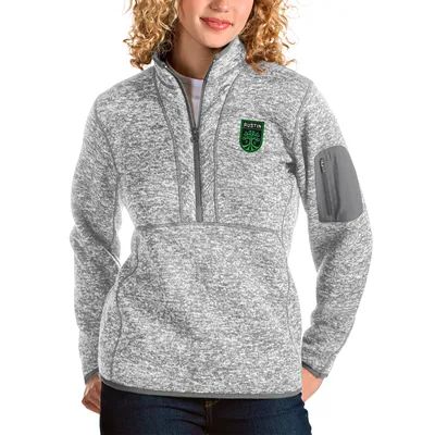 Austin FC Antigua Women's Fortune Quarter-Zip Pullover Jacket