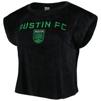 Women's Concepts Sport Black Austin FC Intermission T-Shirt and Shorts Sleep Set