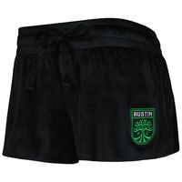 Women's Concepts Sport Black Austin FC Intermission T-Shirt and Shorts Sleep Set