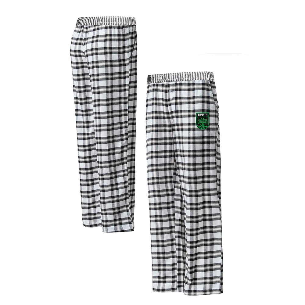 Women's Concepts Sport Black Austin FC Sienna Flannel Pants