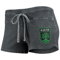 Women's Concepts Sport Charcoal Austin FC Resurgence Shorts