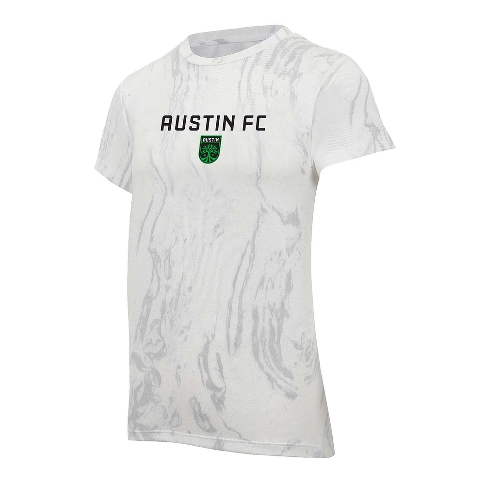 T-shirt Concepts Sport crème Austin FC Quartz pour femmes