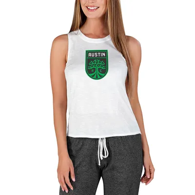 Austin FC Concepts Sport Women's Gable Knit Tank Top - White