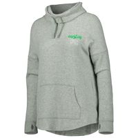 Women's Heathered Green Austin FC Cuddle Tri-Blend Pullover Sweatshirt