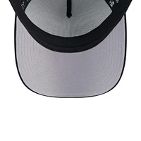 Women's New Era White/Black Austin FC Throwback A-Frame Trucker 9FORTY Snapback Hat