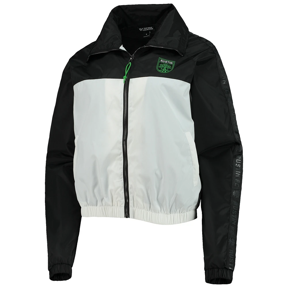 Women's The Wild Collective Black Austin FC Anthem Full-Zip Jacket