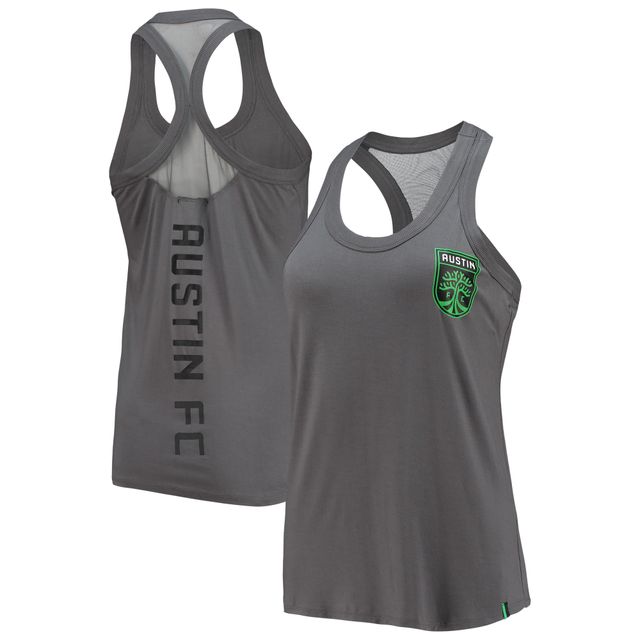 Débardeur The Wild Collective Austin FC Athleisure gris pour femme