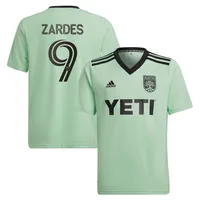 Youth Austin FC Emiliano Rigoni adidas Mint 2023 The Sentimiento