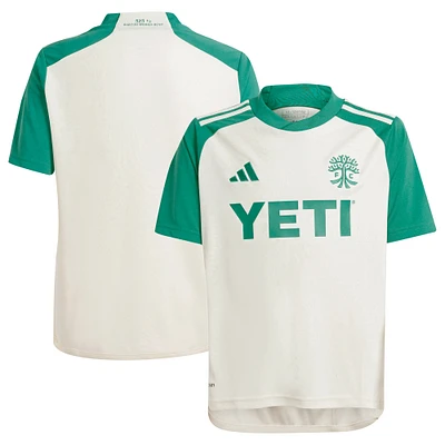 Youth adidas  Tan Austin FC 2024 The Armadillo Kit Replica Jersey