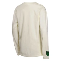Ensemble de 2 t-shirts à manches longues et courtes Triple Dip noir/beige pour jeunes Austin FC