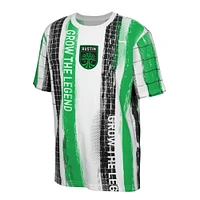 Youth White Austin FC High Stepping T-Shirt