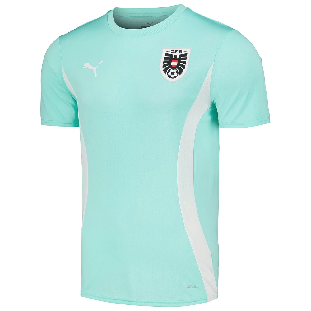 Men's Puma Mint Austria National Team 2023/24 Pre-Match Jersey