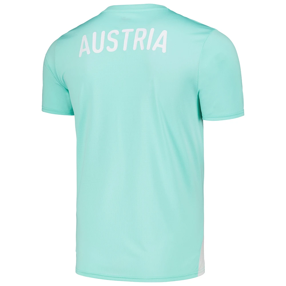 Men's Puma Mint Austria National Team 2023/24 Pre-Match Jersey