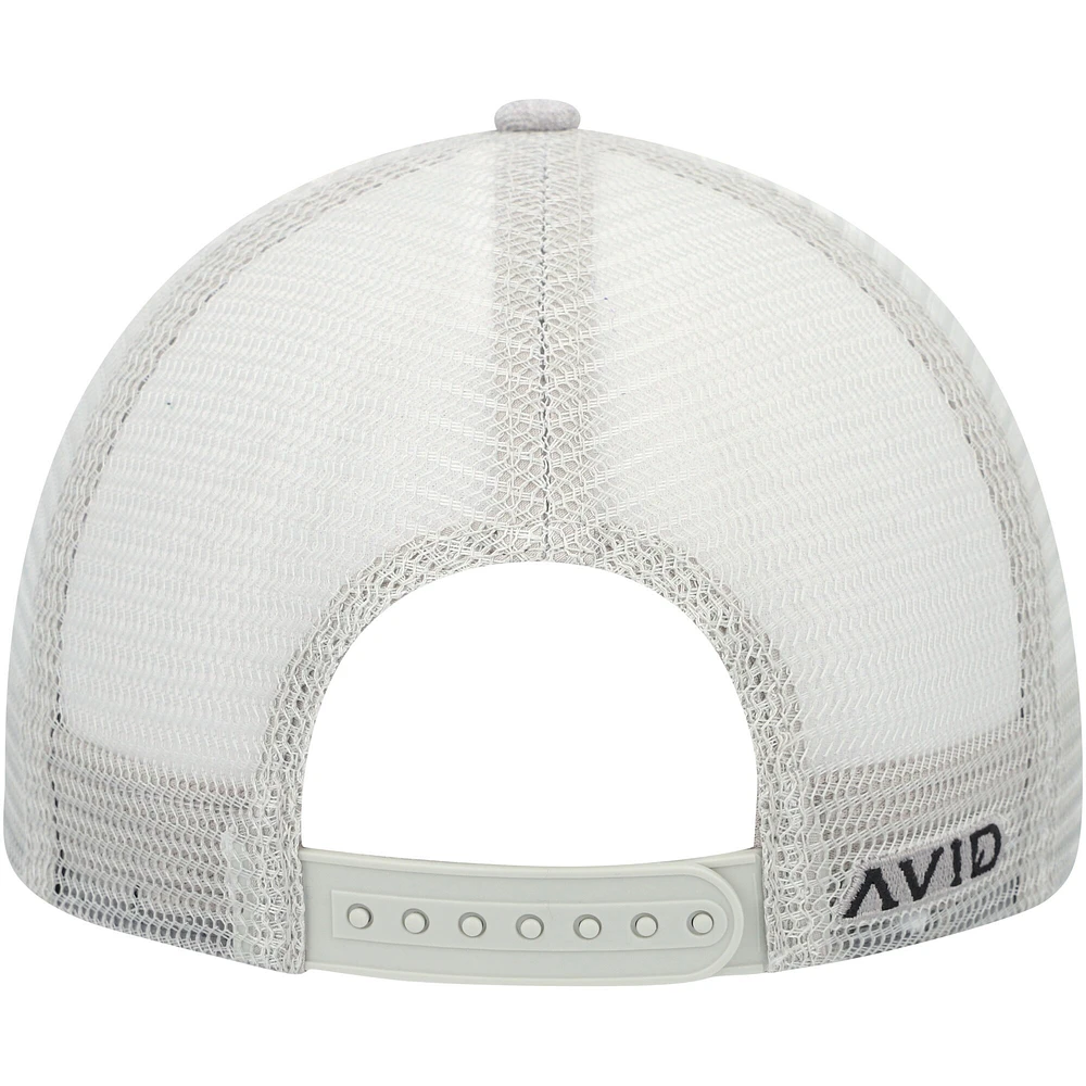 Casquette Avid Sports Lay Day Trucker Snapback ajustable gris/blanc