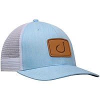 Men's Avid Light Blue Lay Day Trucker Snapback Adjustable Hat