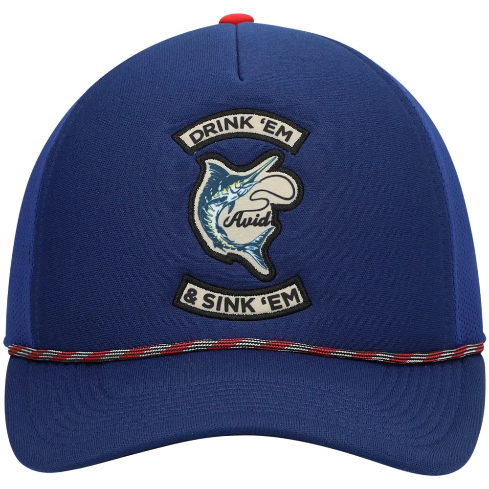 Men's Avid Navy Watering Hole Snapback Hat