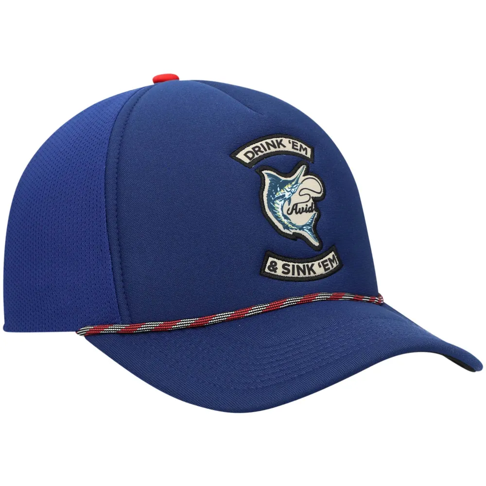 Men's Avid Navy Watering Hole Snapback Hat