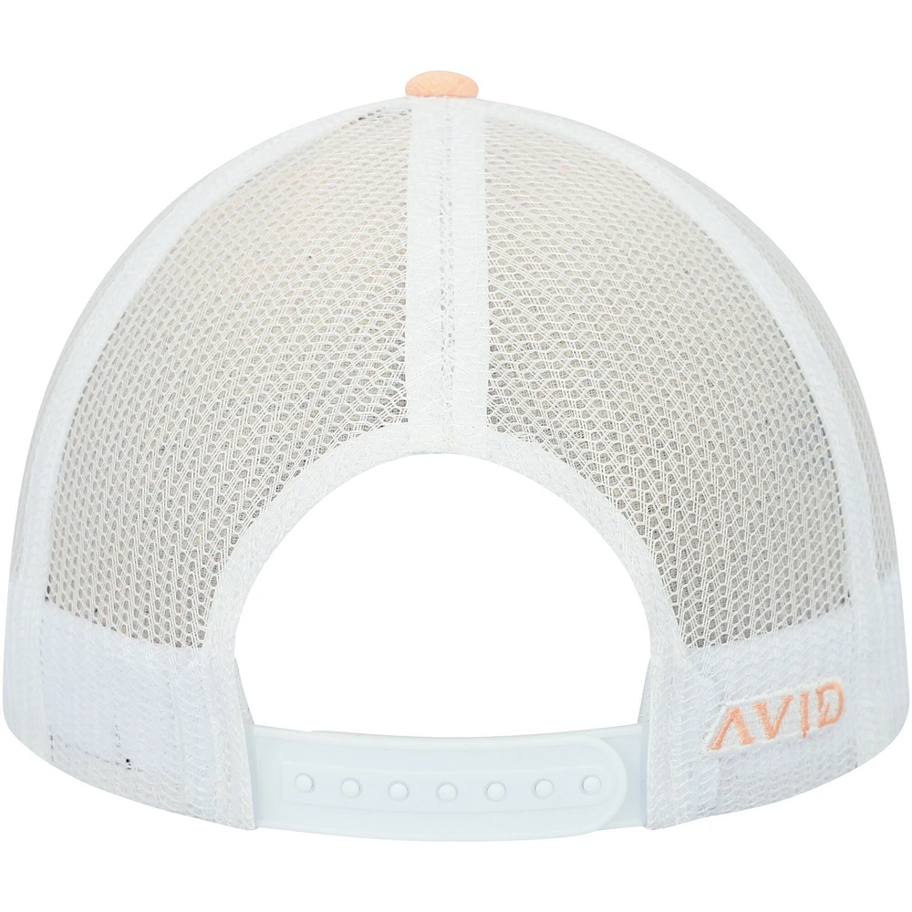 Casquette Avid AVIDry Snapback Avid Orange/Blanc Lay Day Trucker pour homme