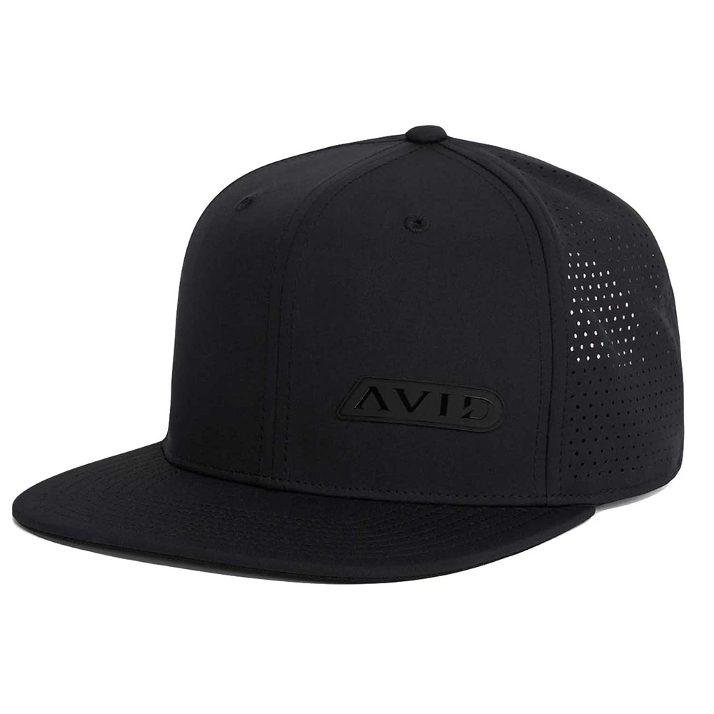 Men's AVID Sportswear Black Apex AVIDry Snapback Hat