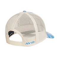 Casquette AVIDry AVIDry Trucker Islamorada bleue AVID Sportswear pour hommes