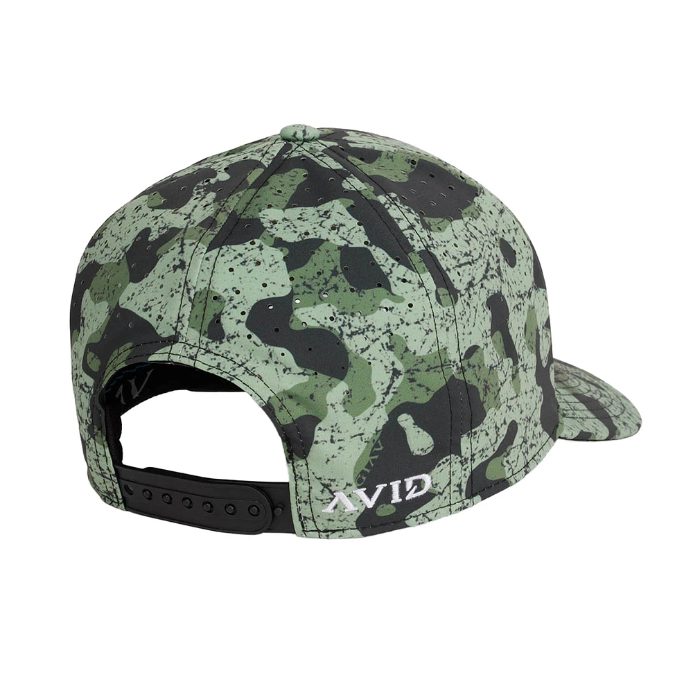 Men's AVID Sportswear Green Camo Pro AVIDry Adjustable Hat