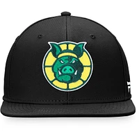 Casquette Snapback Fanatics Black Ball Hogs Core pour hommes