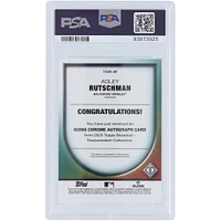 Adley Rutschman Baltimore Orioles Autographed 2023 Topps Transcendent Icons Chrome #TICAV-AR #15/15 PSA Authenticated 10 Rookie Card