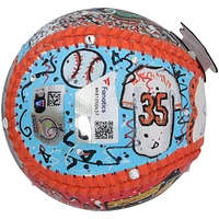 Adley Rutschman Baltimore Orioles Autographed Baseball with "Let's Go O's" Inscription - Art by Charles Fazzino - NR81050437