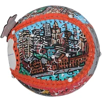 Adley Rutschman Baltimore Orioles Autographed Baseball with "Let's Go O's" Inscription - Art by Charles Fazzino - NR81050437