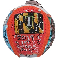Adley Rutschman Baltimore Orioles Autographed Baseball with "Let's Go O's" Inscription - Art by Charles Fazzino - NR81050437