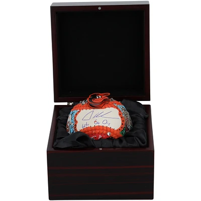 Adley Rutschman Baltimore Orioles Autographed Baseball with "Let's Go O's" Inscription - Art by Charles Fazzino - NR81050437