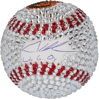 Adley Rutschman Baltimore Orioles Autographed Baseball with "Let's Go O's" Inscription - Art by Rock On Sports