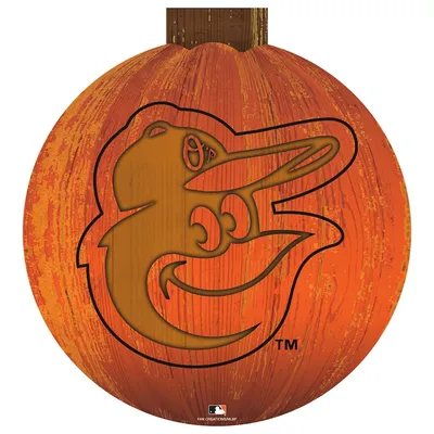 Baltimore Orioles 12'' Pumpkin Sign